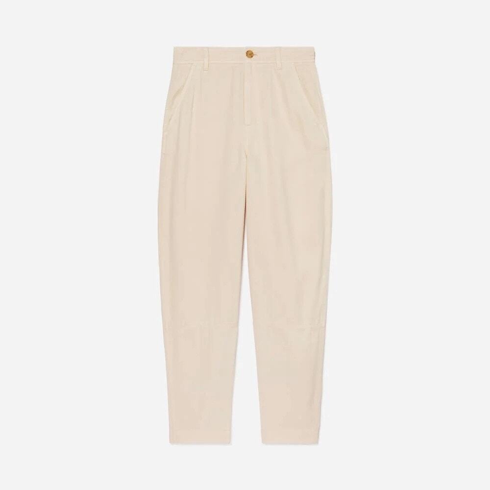 NWT Everlane | 100% Tencel Beige Relaxed Chino | Size 8